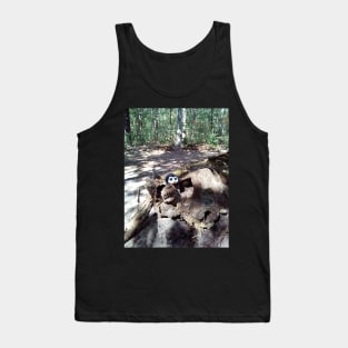 Monsieur Bleu and Grandma Tree Tank Top